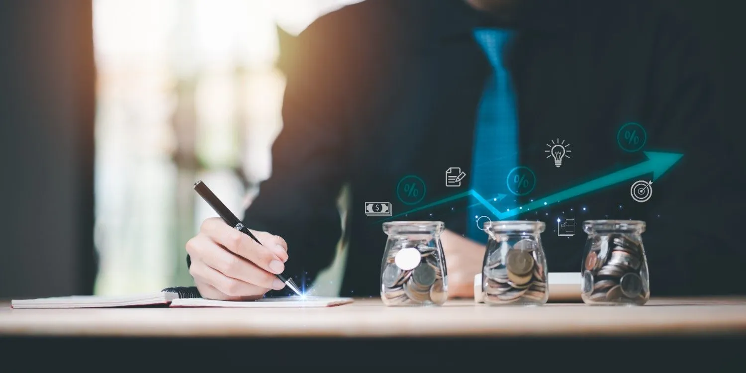 Business owner reviewing funding options